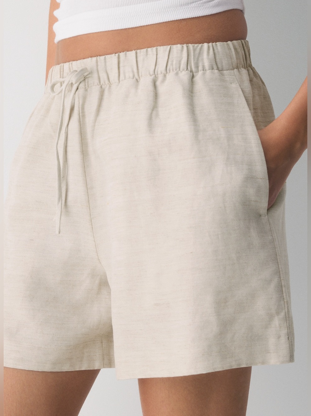 Aritzia Wilfred Linen Lodge Shorts - Sz xs